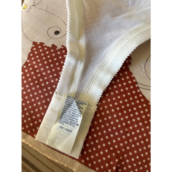 Vintage 60s bra size 38C mrs maisel bullet new old stock white lace - Picture 13 of 13